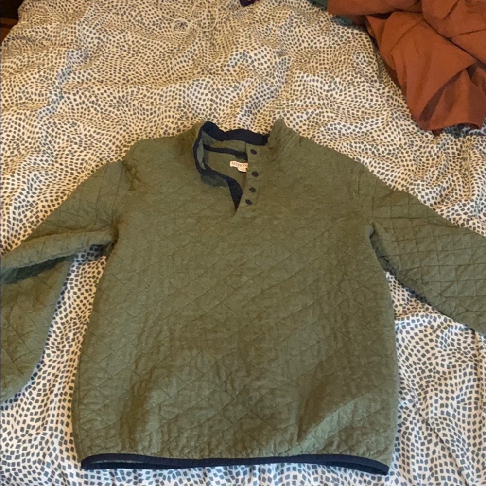 Quilted sweater